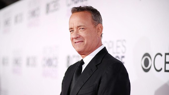 HOLLYWOOD, CALIFORNIA - OCTOBER 27: Tom Hanks speaks onstage during the Academy Of Motion Picture Arts And Sciences 11th Annual Governors Awards at The Ray Dolby Ballroom at Hollywood & Highland Center on October 27, 2019 in Hollywood, California. (Photo by Kevin Winter/Getty Images)