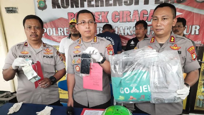 Polisi tangkap driver ojol pelaku begal payudara di Jaktim