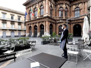 Lockdown Corona di Italia, Pusat Keramaian Senyap dan Jarak Antar Warga 1 Meter