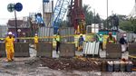 Suasana Terkini di Lokasi Bocornya Pipa Gas PGN Cakung