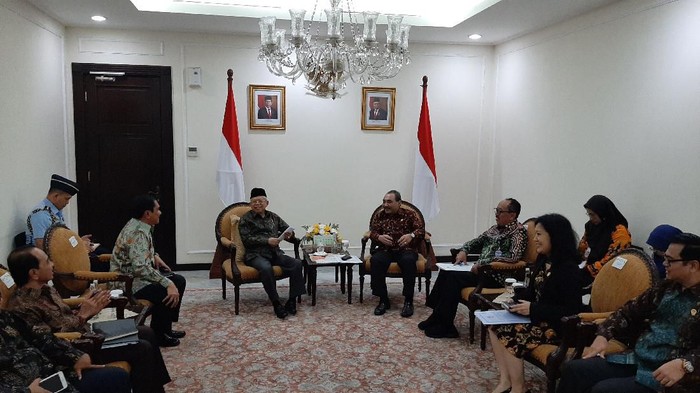 Wapres Maruf Amin Diskusi Bareng LPSK