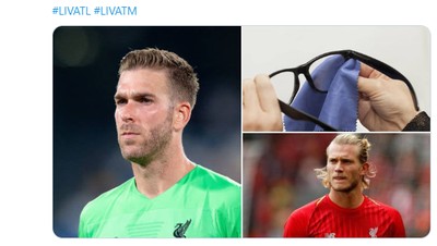 Meme Kocak Adrian Usai Tumbangnya Liverpool di Liga Champions
