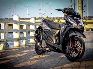 Modifikasi Vario 150 Berlabur Karbon