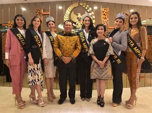 6 Finalis Puteri Indonesia Diangkat Jadi Duta Empat Pilar MPR RI