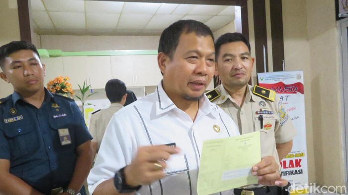Pj Wali Kota Makassar Iqbal Suhaeb (Noval Dwhinuari Antony/detikcom)