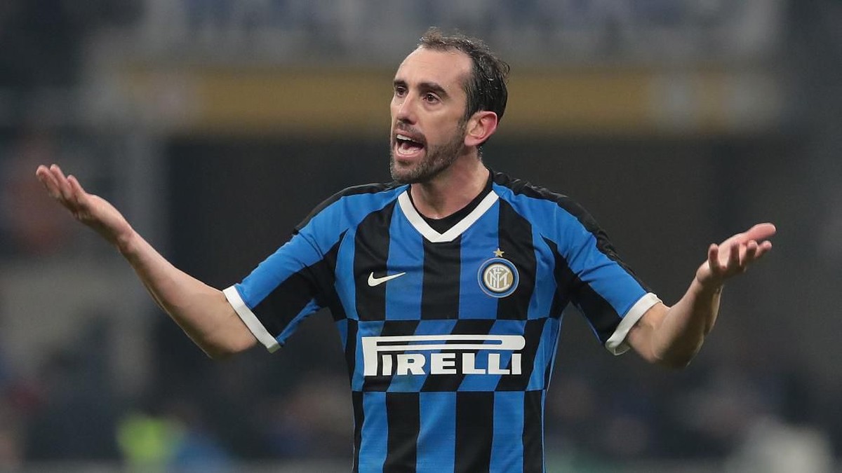 Inter Milan bakal melepas Diego Godin. (Foto: Getty Images/Emilio Andreoli)
