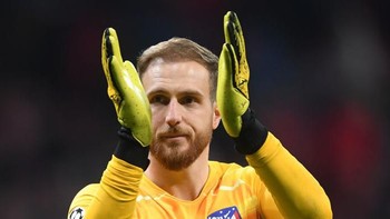 15. Jan Oblak dengan nilai 175/200. Kiper Atletico Madrid ini memang terkenal tangguh dan cekatan dalam menjaga gawang. Foto: Getty Images/Michael Regan
