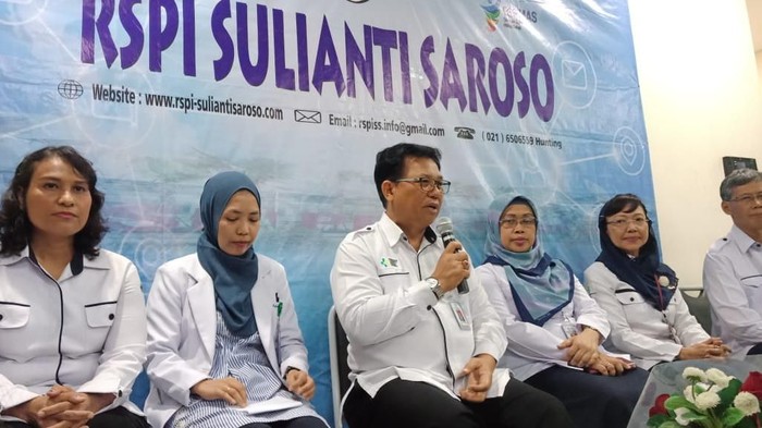 Dirut RSPI Sulianti Saroso Mohammad Syahril. (Foto: Eva/detikcom)