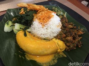 Nasi Kapau Langganan: Nikmat! Gulai Tambusu dan Telur Barendo Berpadu Nasi Hangat