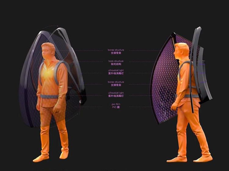 Ini Baju Anti Virus Corona, Mirip Sayap Kelelawar