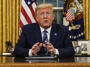 1.200 Orang Lebih Terinfeksi, Trump Yakin AS Bisa Kalahkan Corona
