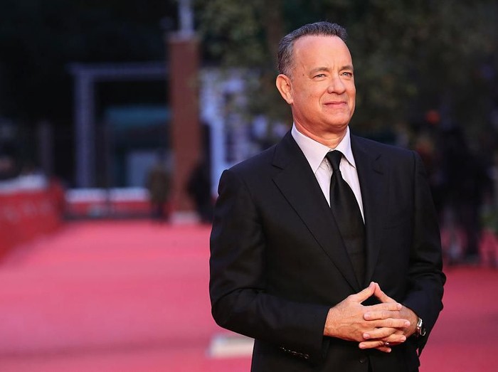 HOLLYWOOD, CALIFORNIA - OCTOBER 27: Tom Hanks speaks onstage during the Academy Of Motion Picture Arts And Sciences 11th Annual Governors Awards at The Ray Dolby Ballroom at Hollywood & Highland Center on October 27, 2019 in Hollywood, California. (Photo by Kevin Winter/Getty Images)