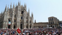 Menariknya, Ibu Kota Spanyol, Madrid, juga masuk daftar ini. Kota ini dikenal punya sejarah panjang yang tertuangkan di banyaknya bangunan bersejarah dengan arsitektur memukau. (Dean Mouhtaropoulos/Getty Images)