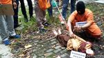 Sadis! Begini Detik-detik Ayah Bunuh Anak di Tasikmalaya