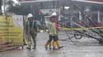 Suasana Terkini di Lokasi Bocornya Pipa Gas PGN Cakung