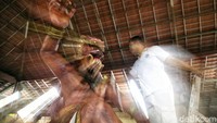 Saat ini ogoh-ogoh itu telah siap diarak untuk menyambut Melasti dan Hari Raya Nyepi.