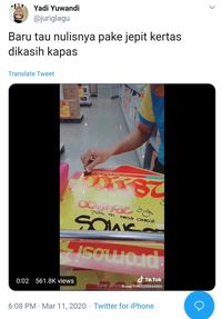 Bikin Netizen Takjub, Begini Cara Tulis Info Harga di Supermarket