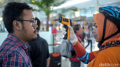 Melihat Pencegahan Virus Corona di Bandara Soekarno-Hatta