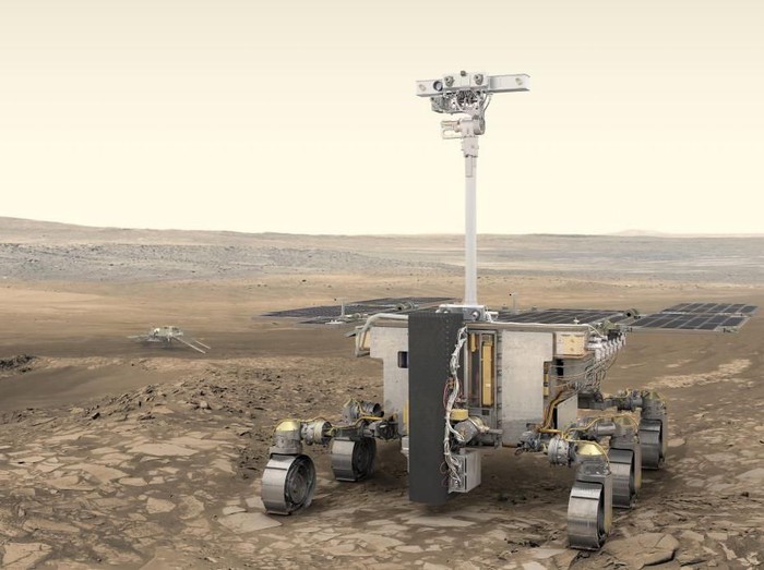 Robot penjelajah Rosalind Franklin untuk misi ExoMars