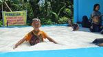 Penampakan Air Susu dari Sumur Bor di Gowa