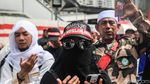 Suasana Terkini Aksi PA 212-FPI di Depan Kedubes India