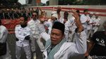 Suasana Terkini Aksi PA 212-FPI di Depan Kedubes India