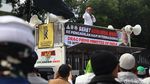 Suasana Terkini Aksi PA 212-FPI di Depan Kedubes India