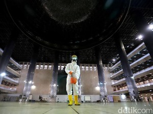 Antisipasi Corona, Masjid Istiqlal Tutup Sementara Kunjungan Wisatawan Asing