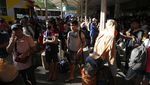 Terminal Bus di Manila Dipenuhi Warga Jelang Lockdown Imbas Corona