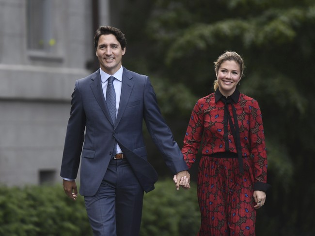 Sophie Gregoire Trudeau kini tengah menjadi sorotan publik setelah mantan suaminya, mantan Perdana Menteri Kanada Justin Trudeau, tertangkap kamera berciuman di atas kapal bersama penyanyi Katy Perry.  Foto: Justin Tang/The Canadian Press via AP