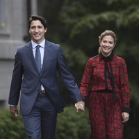 Sophie Gregoire Trudeau kini tengah menjadi sorotan publik setelah mantan suaminya, mantan Perdana Menteri Kanada Justin Trudeau, tertangkap kamera berciuman di atas kapal bersama penyanyi Katy Perry.  Foto: Justin Tang/The Canadian Press via AP