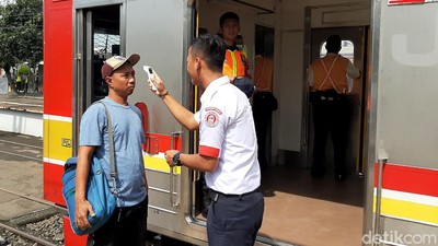 Yuk, Lihat Ragam Cara Pencegahan Virus Corona di Stasiun Bogor