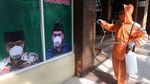 Penyemprotan Desinfektan di PBNU