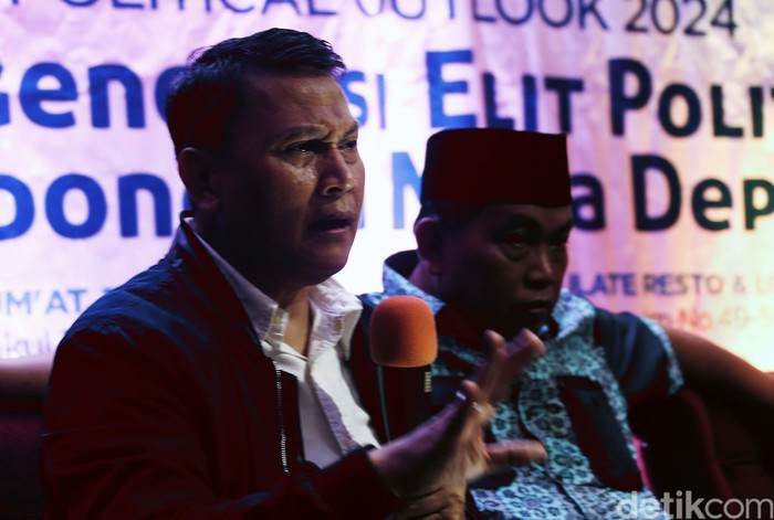 IPO atau Indonesia Political Opinion, menggelar diskusi Political Outlook 2024 di Jakarta Pusat. Diskusi bertajuk 