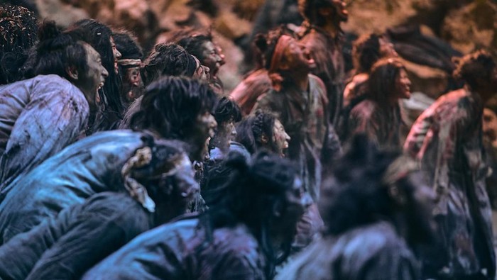Adegan-adegan di film Kingdom musim kedua.