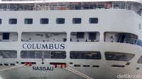 Sebelum tiba di Semarang, kapal tersebut berada di Lombok. Sedianya kapal tersebut juga akan bersandar di Surabaya namun urung dan langsung menuju ke Semarang.