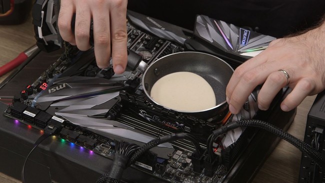 Buat Pancake sampai Panggang Steak, 5 Aksi Masak Pakai CPU dan Laptop