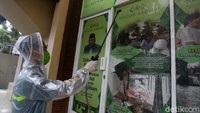 Acara tersebut berisi tentang penerapan standarisasi protokol NU cegah Covid-19, Peresmian Posko Covid-19 NU, Screening, penyemprotan disinfektan, dan sosialisasi Covid-19.