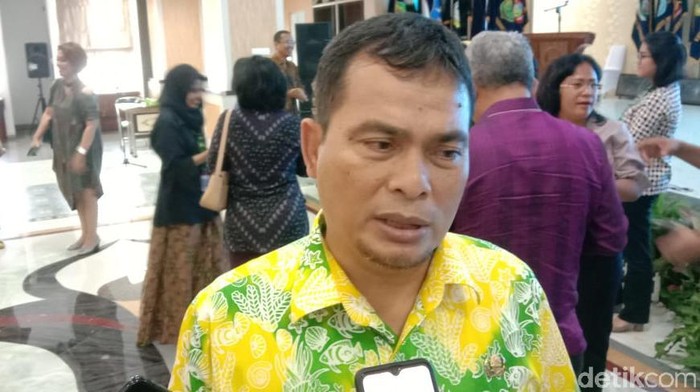 Kadis Kesehatan Sumut, Alwi Mujahit Hasibuan (Ahmad Arfah/detikcom)