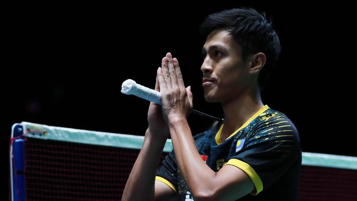 shesar hiren rhustavito kalah di babak 16 besar all england 2020
