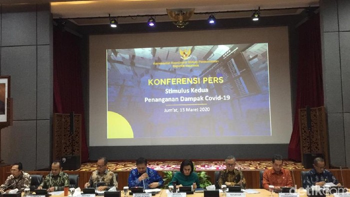 Konferensi Pers Kebijakan Stimulus Ekonomi