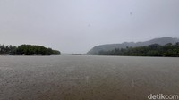 Potensi alam dan wisata Pulau Momongan sangat menjanjikan sehingga pulau yang tepat berada ditengah tengah Sungai Bodo Ijo itu sempat menjadi klaim Kabupaten kebumen dan Cilacap (Foto: Arbi Anugrah/detikcom)