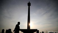 Dipastikan Monas bakal kosong hingga 14 hari kedepan. Pradita Utama/detikcom.