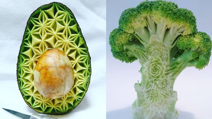 carving makanan