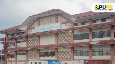 Pembangunan Pasar Klewer Dikebut, Ini Penampakannya