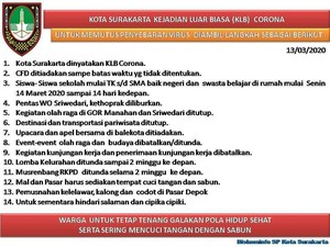 Catat! Pasien Rawat Inap RSUD dr Moewardi Solo Tak Boleh Dibesuk