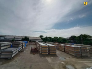 Pembangunan Tempat Karantina Pasien Covid-19 di Batam Menapai 50%