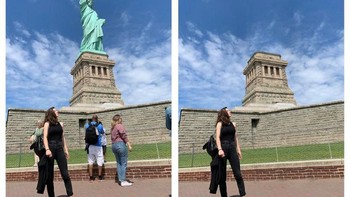 Ingin orang-orang di belakangnya dihilangkan. Foto: James Fridman 