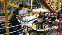 Saat ini pihak Ancol telah melakukan pembersihan di wahana untuk mengantisipasi penyebaran virus Covid 19 dan memberikan kenyamanan kepada pengujung.
