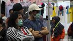 Pengunjung Bermasker Padati Indofest 2020